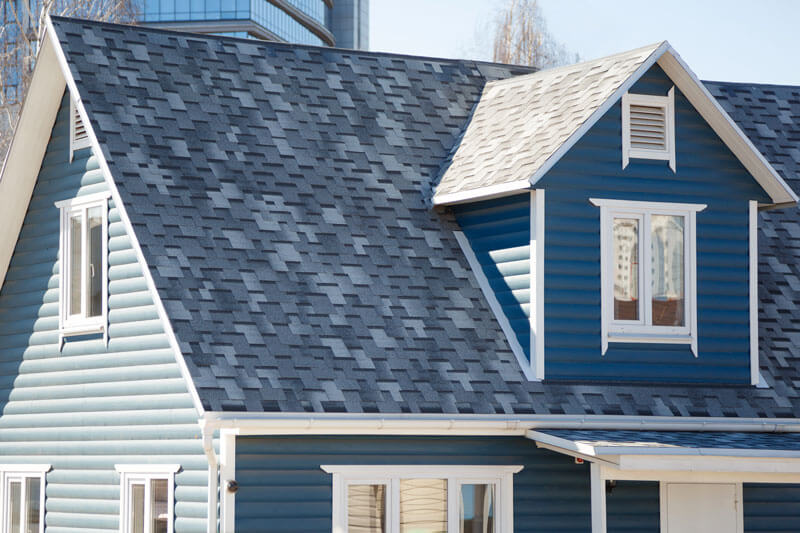 A quaint house built with the help of roofing construction materials.